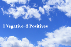 1 Negative=3 Positives