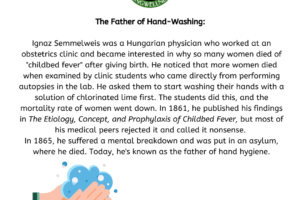 The Father of HandWashing